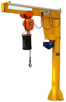 移动式悬臂吊在工业生产中发挥着独特的作用