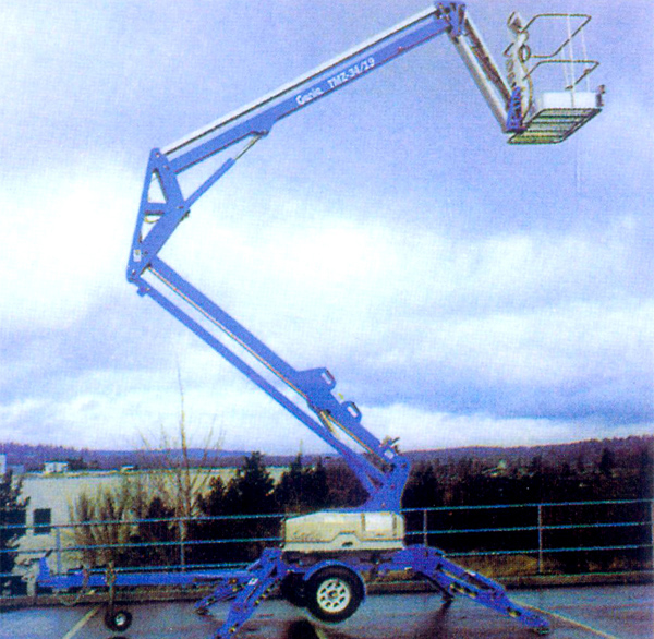 拖车式曲臂型高空作业车